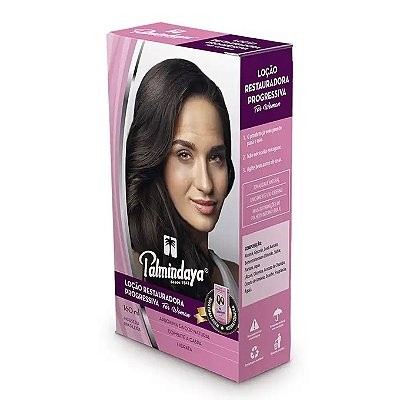 Loção Palmindaya FEMININA Loção Restauradora Cx Rosa