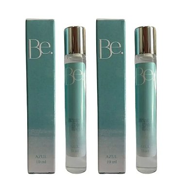 Kit 2 Colônia Be Roll-on 10ml Azul