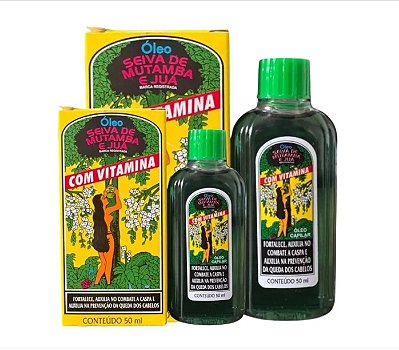 Kit 2 Vitamina Seiva de Mutamba e Juá Óleo Seiva de Mutamba