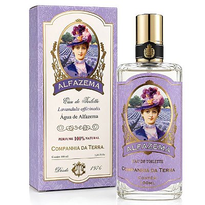 Perfume Alfazema 100ml Cia da Terra
