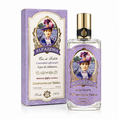 Deo Colônia Alfazema EAU de Toilette Companhia da Terra