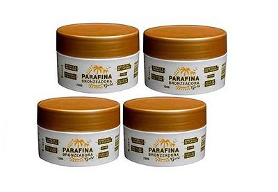 Kit 4 Und Parafina Bronzeadora Gold Lorkin
