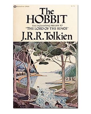 Ímã Decorativo Capa de Livro O Hobbit - ICL01