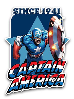Ímã Deluxe Capitão América - Since Marvel - IMS01