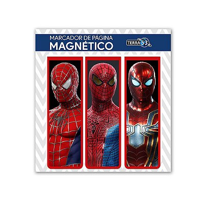 Kit Marca Página Magnético Spider-Man - Marvel - KIM20