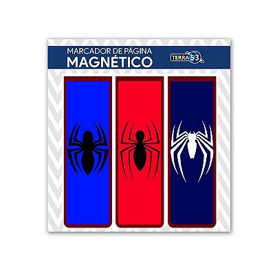 Kit Marca Página Magnético Spider-Man - Marvel - KIM22