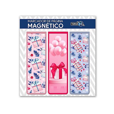 Kit Marca Página Magnético Presente - Cute - KIN05