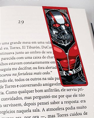 Marcador De Página Magnético Ant-Man - Marvel - MQM44