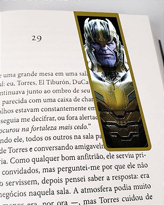 Marcador de Página Magnético Thanos - Marvel - MQM96