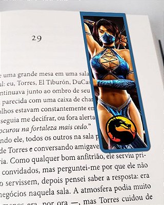 Marcador De Página Magnético Kitana - Mortal Kombat - MMK02