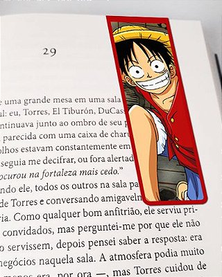 Marcador De Página Magnético Monkey D. Luffy - One Piece - MAN545