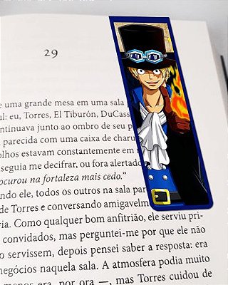 Marcador De Página Magnético Sabo - One Piece - MAN604