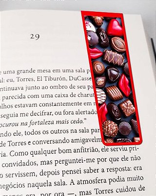 Marcador De Página Magnético Chocolate - Cute - MFE09