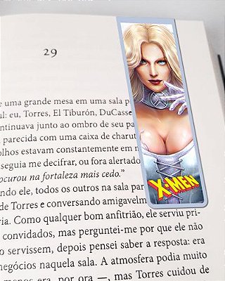Marcador De Página Magnético Emma Frost - X-Men - MMA157