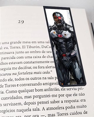 Marcador De Página Magnético Cyborg - DC Comics - MDC338