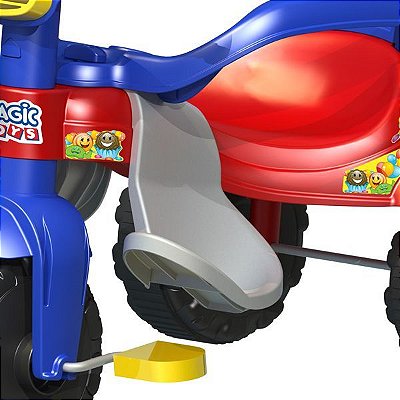 Triciclo Tico Tico Festa Azul Motoca Infantil - Magic Toys