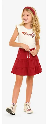 Conjunto Boca Grande Lovely Feminino Infantil 14