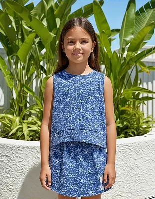 Conjunto Infantil Marine - Tam 12