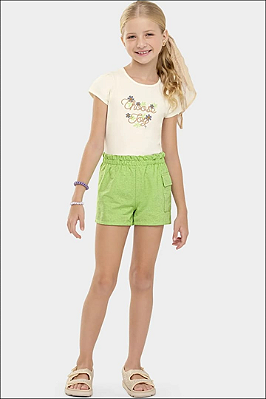 Conjunto Boca Grande Short Lima 12