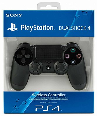 Controle PS4 Dualshock 4 Preto - Sem Fio