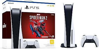 Console PS5 Playstation 5 + Marvel's Spider-Man 2 - PS5 - Sony