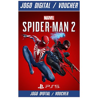 Jogo Marvel's Spider Man 2 (Jogo Digital / Em Voucher) - PS5