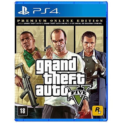 GTA V - Premium Online Edition - PS4