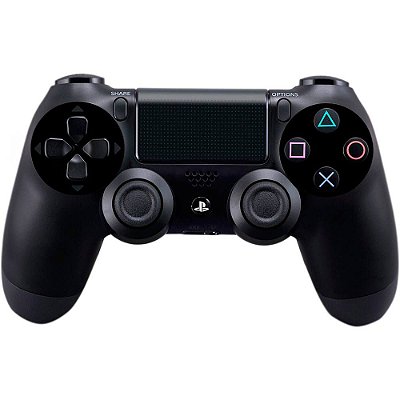 Controle PS4 Dualshock 4 Preto (Seminovo) - Sem Fio