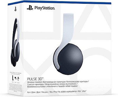 Headset Sem Fio Playstation 5 - Pulse 3D - PS4 - PS5 - Sony