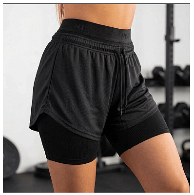 Bermuda de Compressão N1 Sport, Spry, Cor: Preto