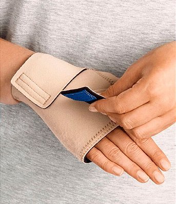 Dispositivo ReadyWrap de Velcro para Mão Cor: Bege