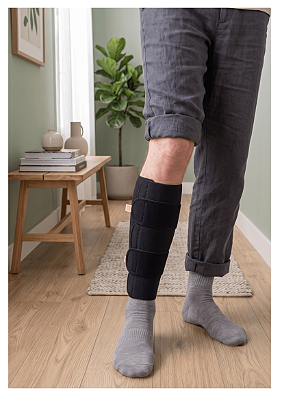 Sistema Compressivo Inelástico Sigvaris - Compreflex Cor: Preto