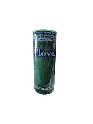 Vela 7 dias Flovel 335g - Verde