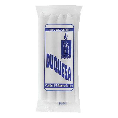Vela Duquesa 18g - Branca