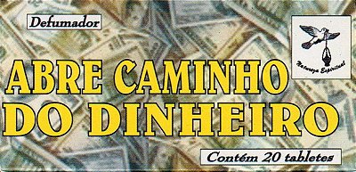 DEFUMADOR TABLETE - ABRE CAMINHO DO DINHEIRO