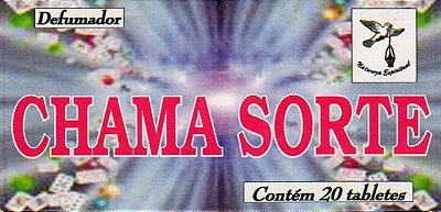 DEFUMADOR TABLETE - CHAMA SORTE