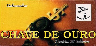 DEFUMADOR TABLETE - CHAVE DE OURO