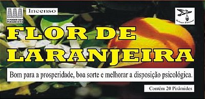 DEFUMADOR TABLETE - FLOR DE LARANJEIRA