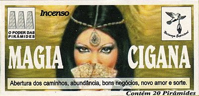 DEFUMADOR TABLETE - MAGIA CIGANA