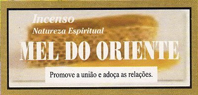 DEFUMADOR TABLETE - MEL DO ORIENTE