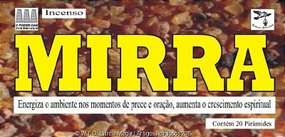 DEFUMADOR TABLETE - MIRRA