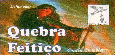 DEFUMADOR TABLETE - QUEBRA FEITIÇO