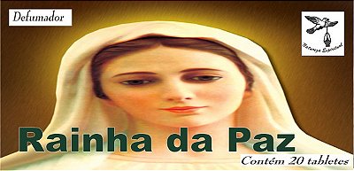 DEFUMADOR TABLETE - RAINHA DA PAZ