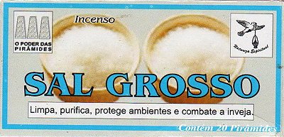 DEFUMADOR TABLETE - SAL GROSSO