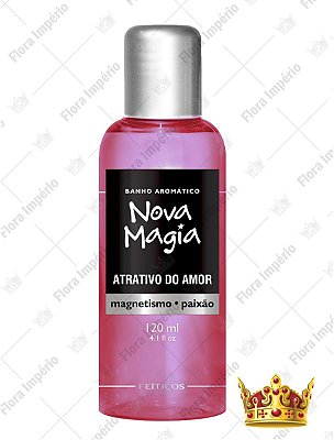 BANHO NOVA MAGIA 120ML - ATRATIVO DO AMOR
