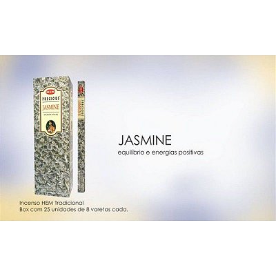 INCENSO - PRECIOUS JASMINE (JASMIM) - HEM