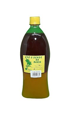 Azeite de Dendê (Epô o Dende da Bahia) - 900 ml