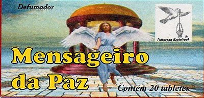 DEFUMADOR TABLETE - MENSAGEIRO DA PAZ