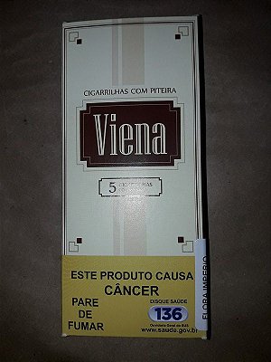 CIGARRILHA - VIENA (CANELA) CX C/ 5