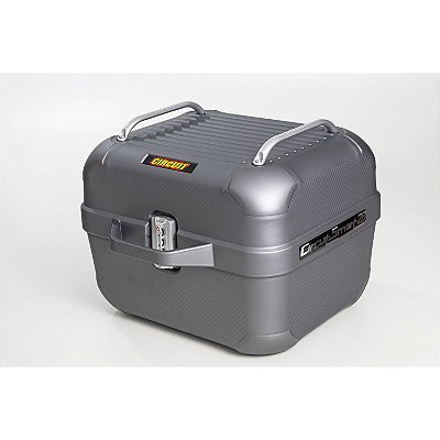 Baú Bauleto Circuit SMART 28L TITANIUM com Carregador Usb